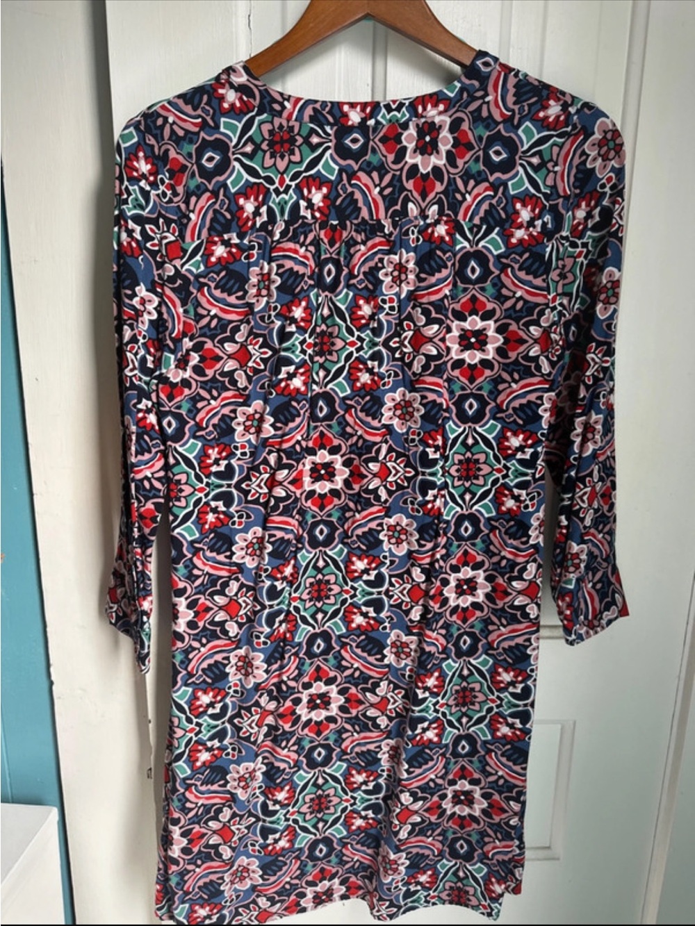 Floral Pattern Women’s Dress - Picture 4 of 4